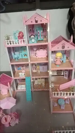 Doll House 12 Rooms Gift Set