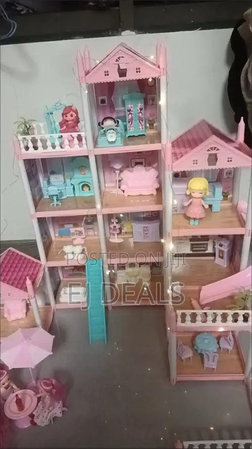 Doll House 12 Rooms Gift Set
