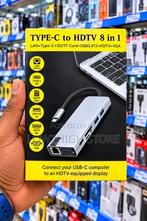 8-in-1 USB-C Multiport Hub Adapter
