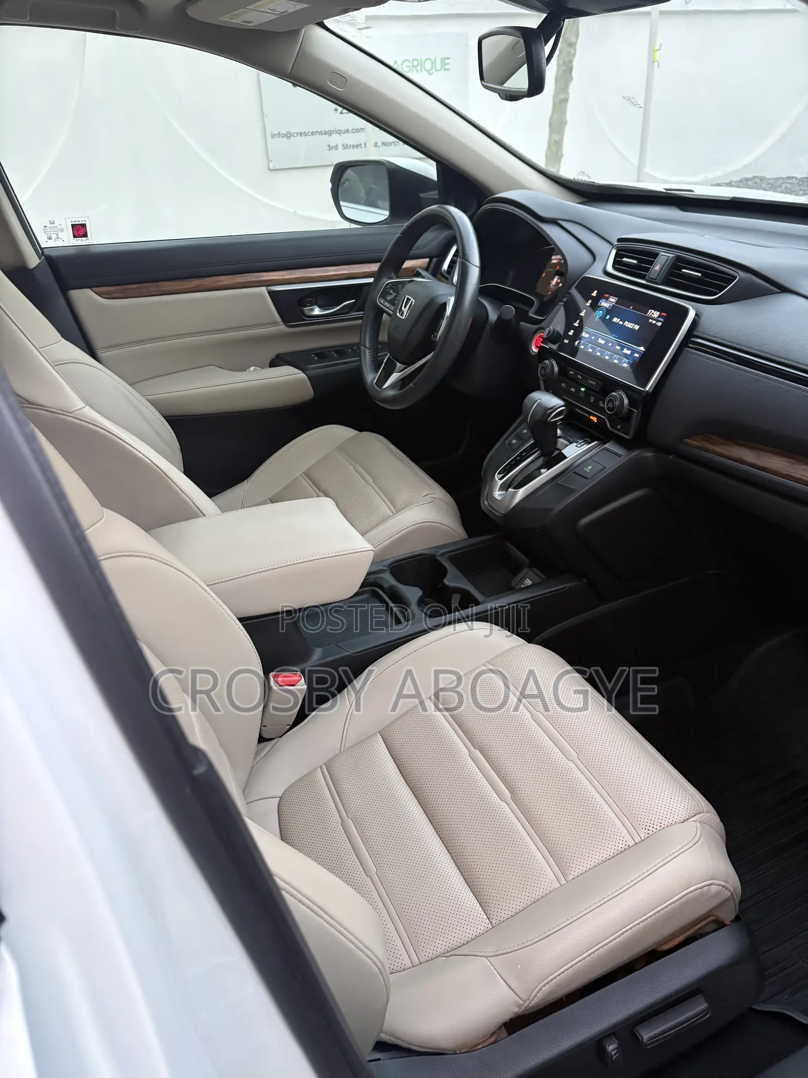 Honda CR-V Touring AWD 2018 White