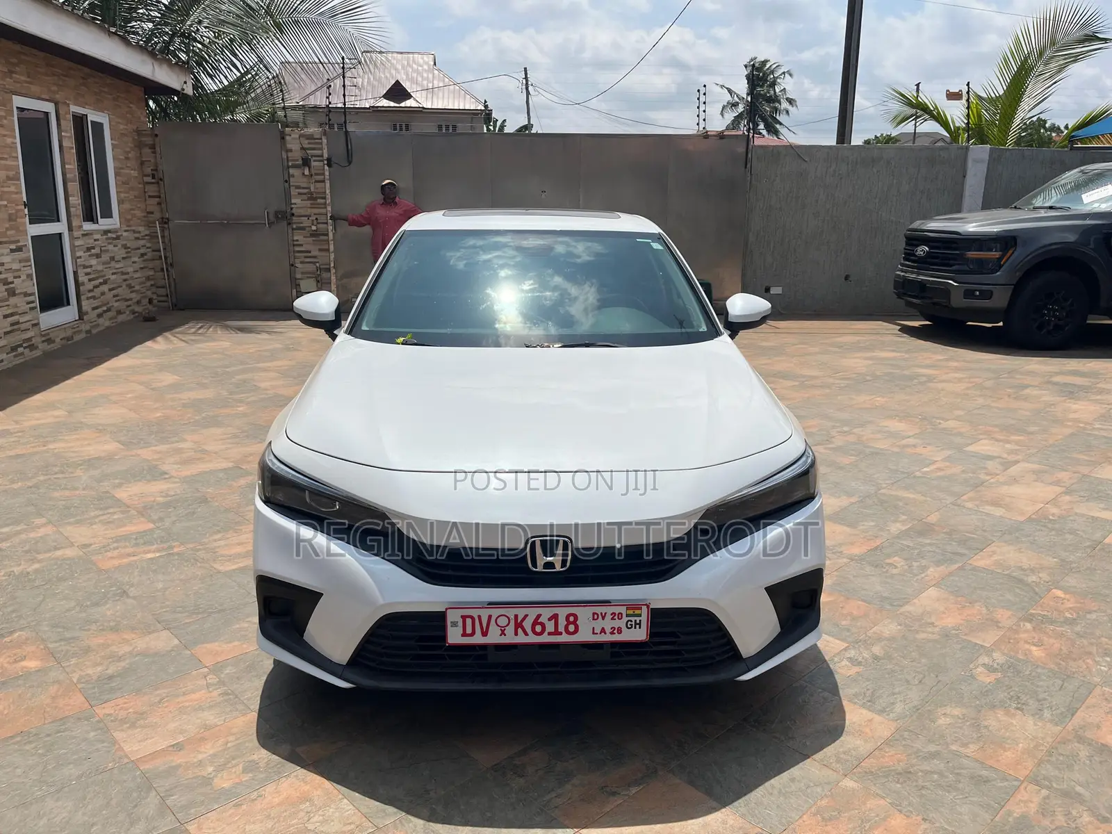 Honda Civic EX CVT 2023 White