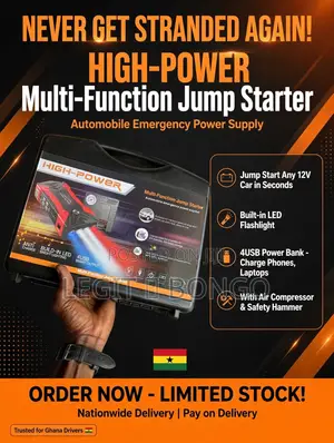 Jumper Starter + Tyre Pump