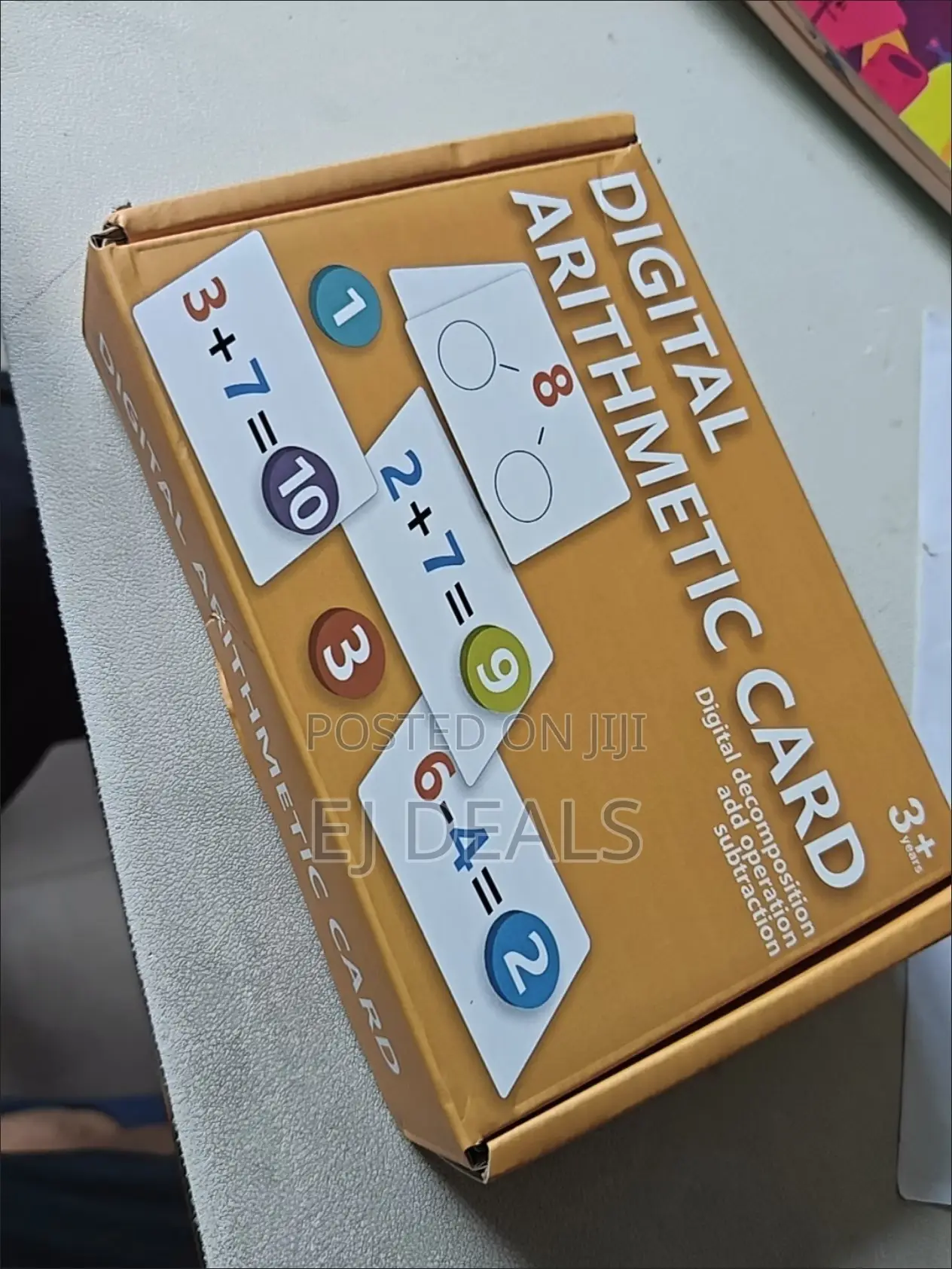 Digital Arithmetic Cards to Learn Basic Mathematics