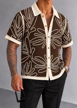 Quality Crochet Men’s Shirt