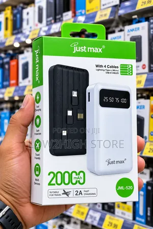 Just Max JML-520 20,000mAh Power Bank