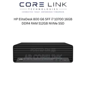 New HP EliteDesk 800 G6 SFF 16GB Intel Core i7 SSD 512GB