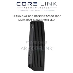 New HP EliteDesk 800 G6 SFF 16GB Intel Core i7 SSD 512GB