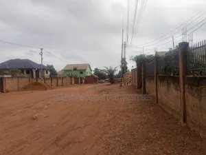 Half Plot With 3bedrooms Storey Building Footings Plan on It for Sale