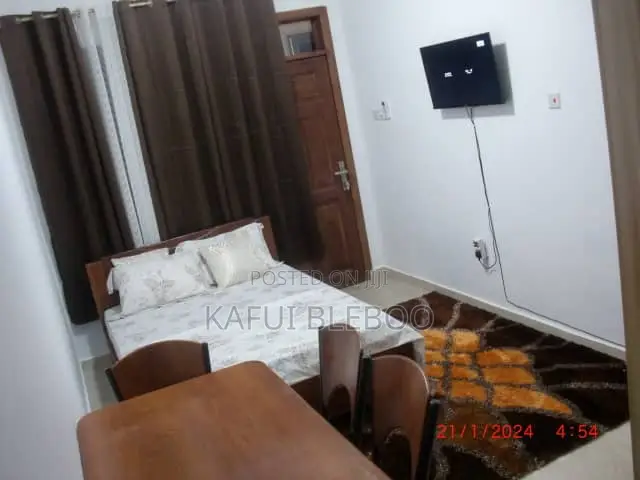 Furnished 1bdrm Condo in Ayensu Estate, Valley View Area for rent