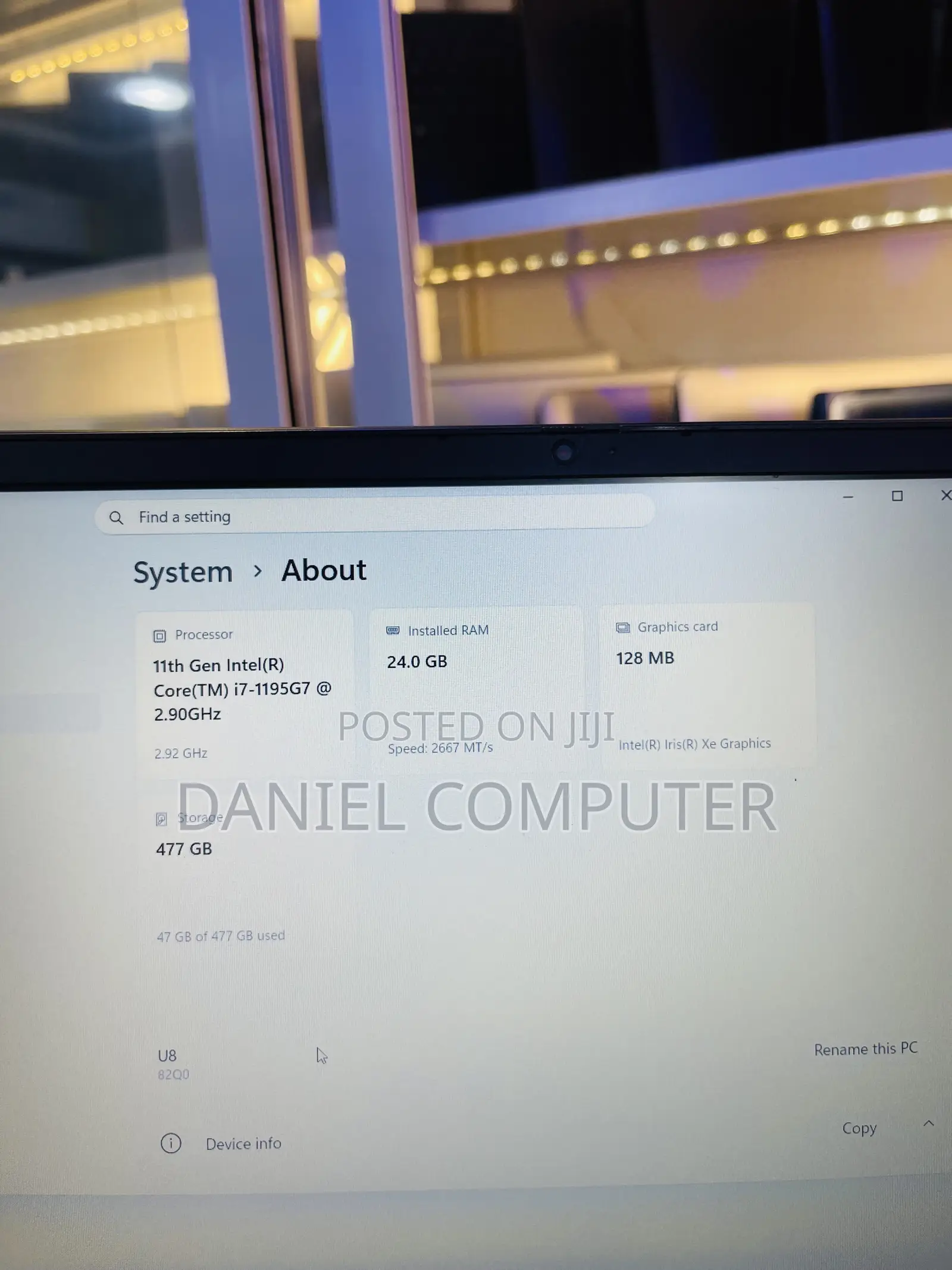 Laptop Lenovo IdeaPad 520S 24GB Intel Core i7 SSD 512GB