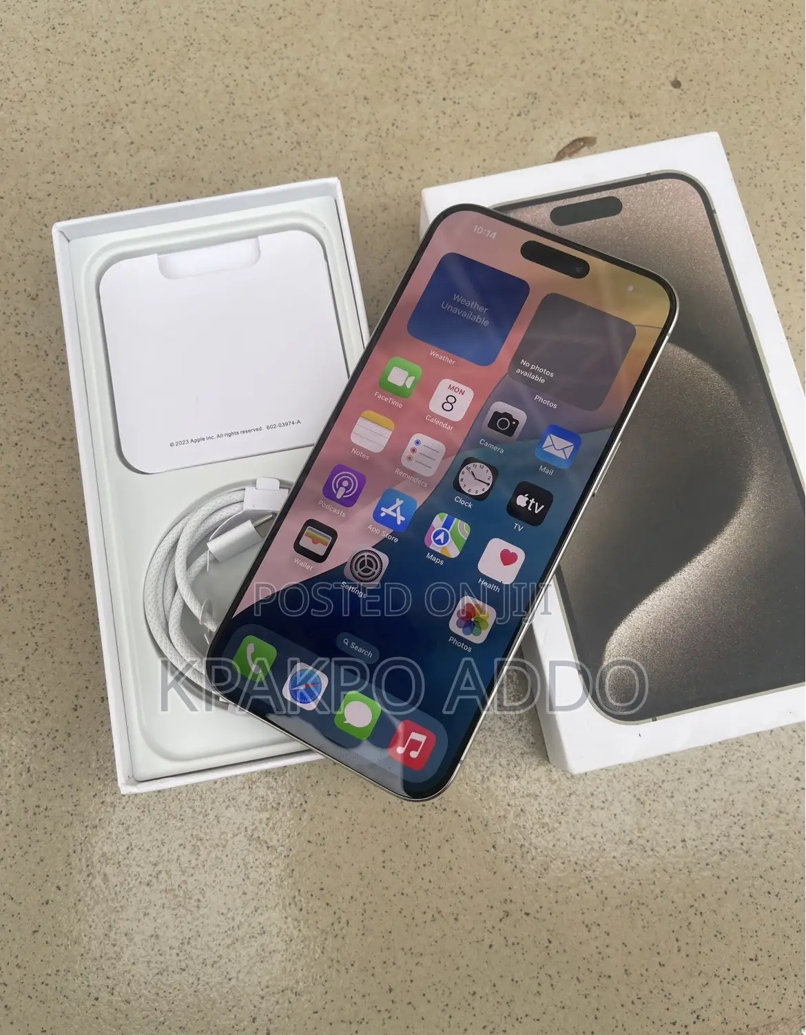 Apple iPhone 15 Pro Max 256 GB Silver