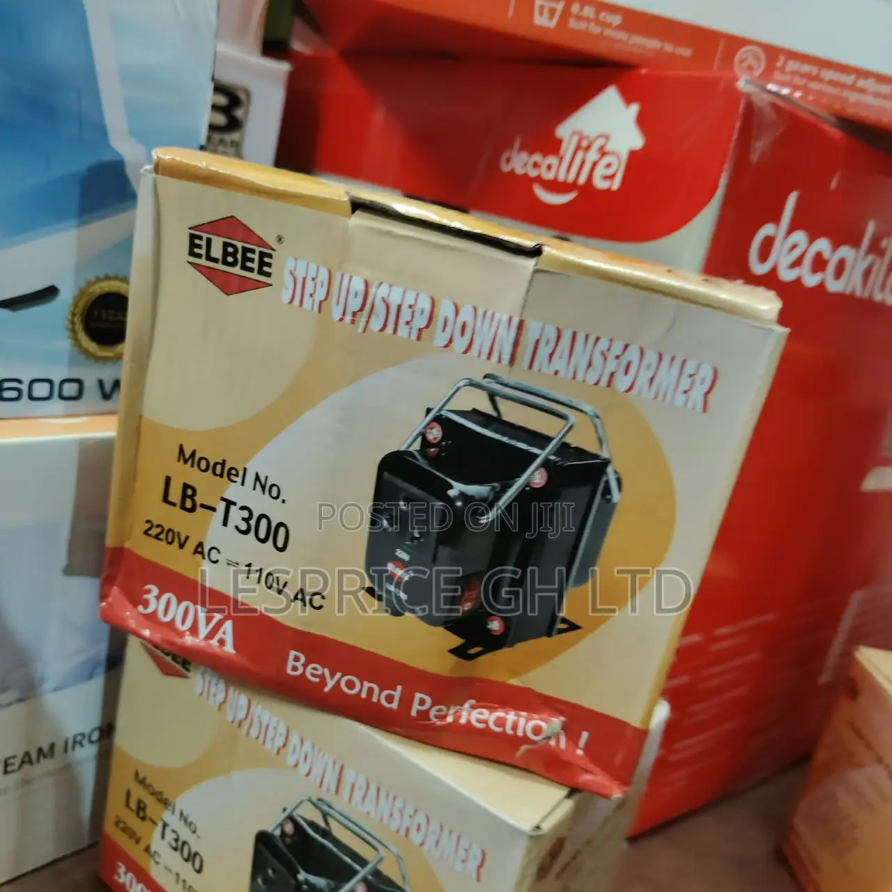 Super Efficient 300W LB-T300 Step Up/Down Elbee Transformer