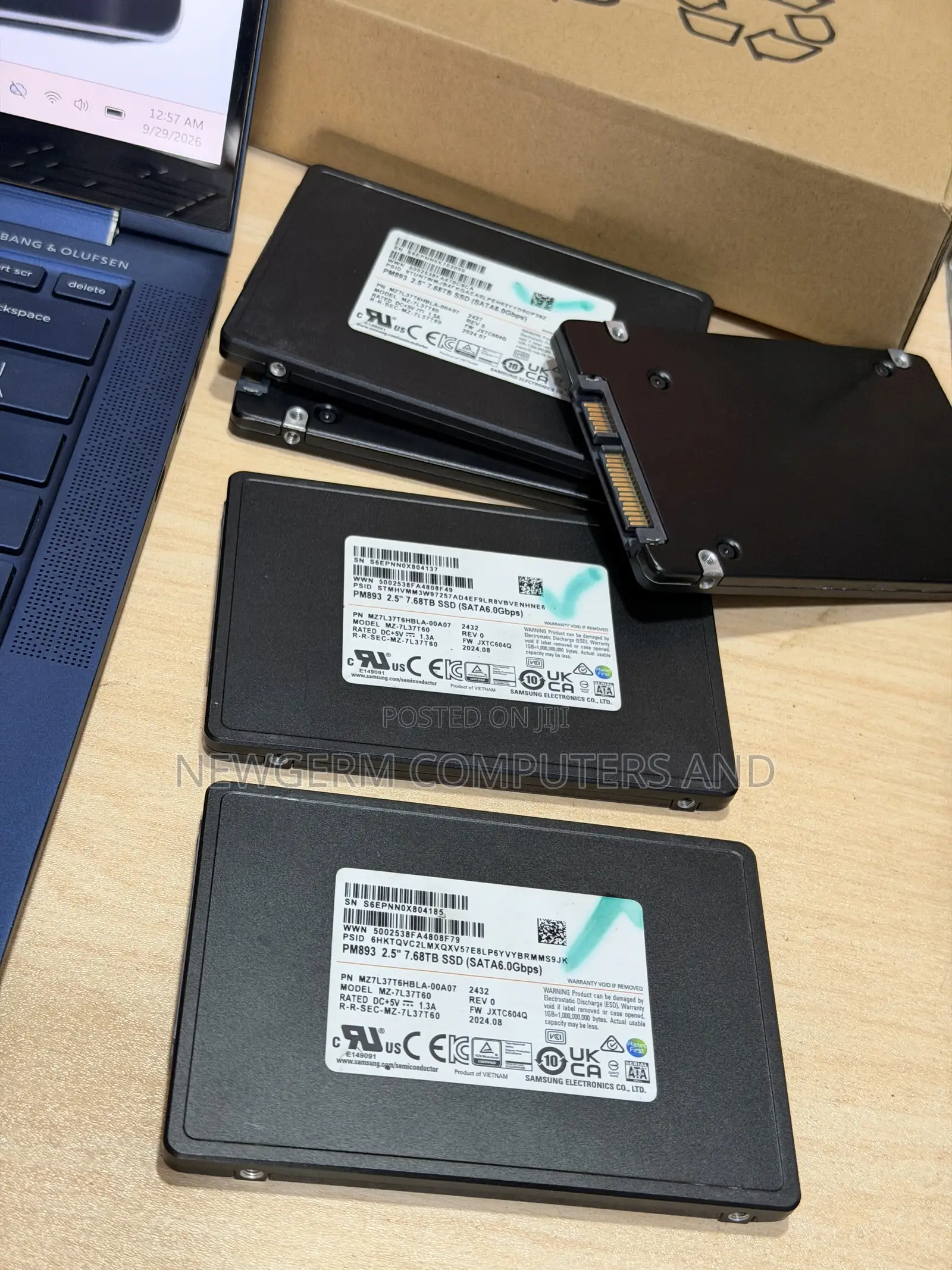 Samsung 8TB Sata SSD 2.5” - SATA 6Gb/S Brand New Pullout