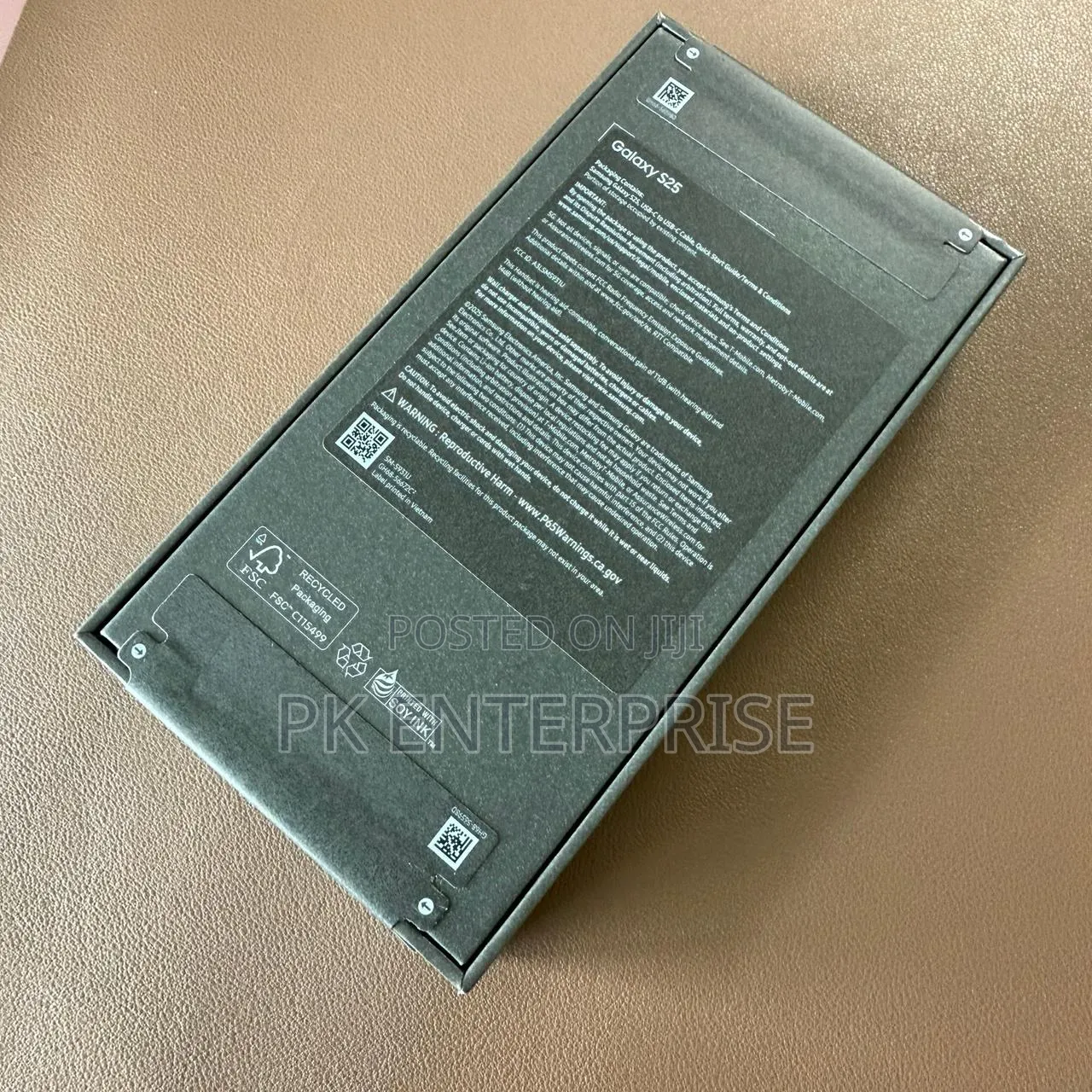 New Samsung Galaxy S25 256 GB Black