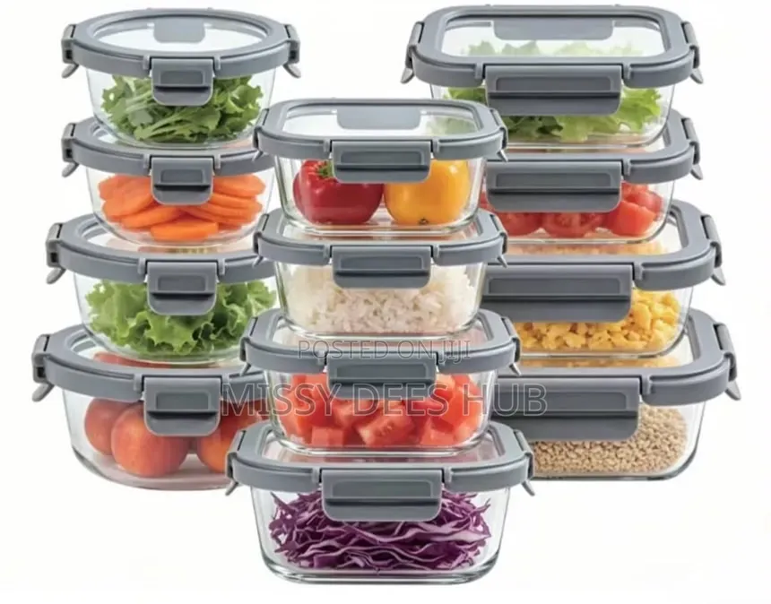 24pcs Glass Preping Bowls