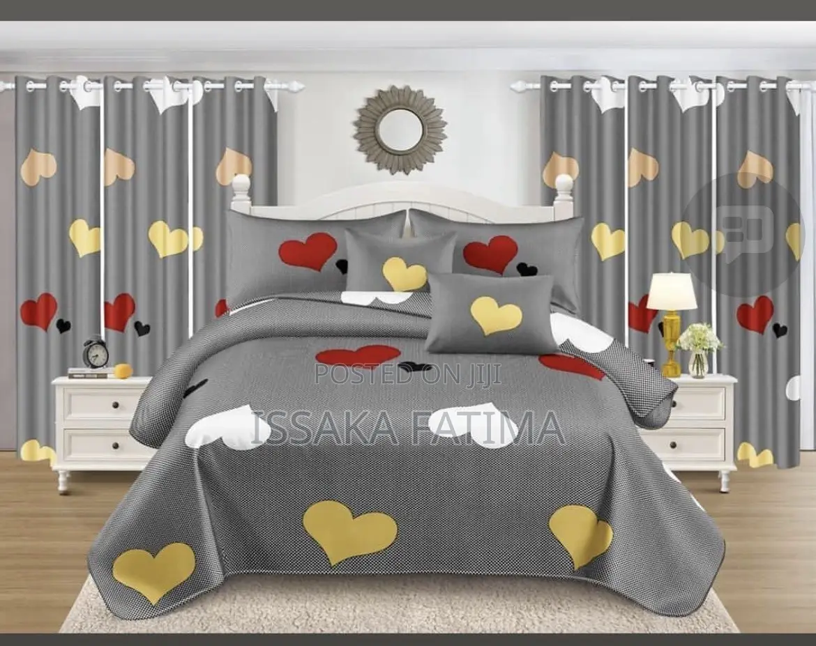 4 Pillow Cases With King Size Bedsheets