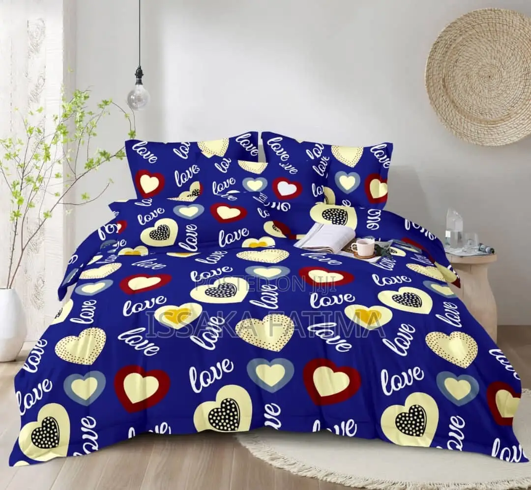 4 Pillow Cases With King Size Bedsheets