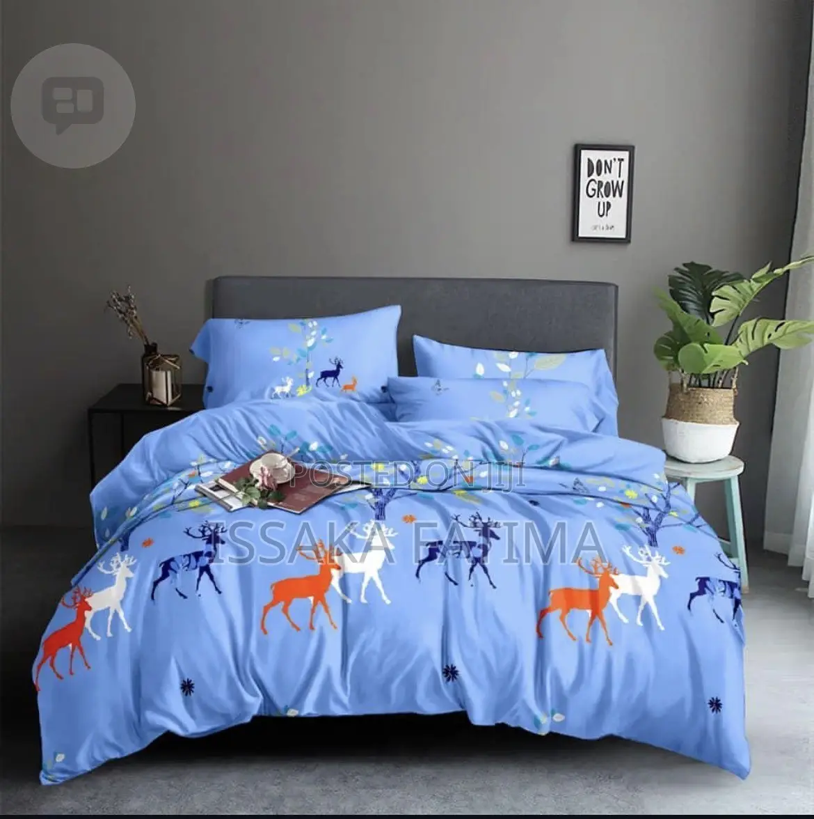 4 Pillow Cases With King Size Bedsheets