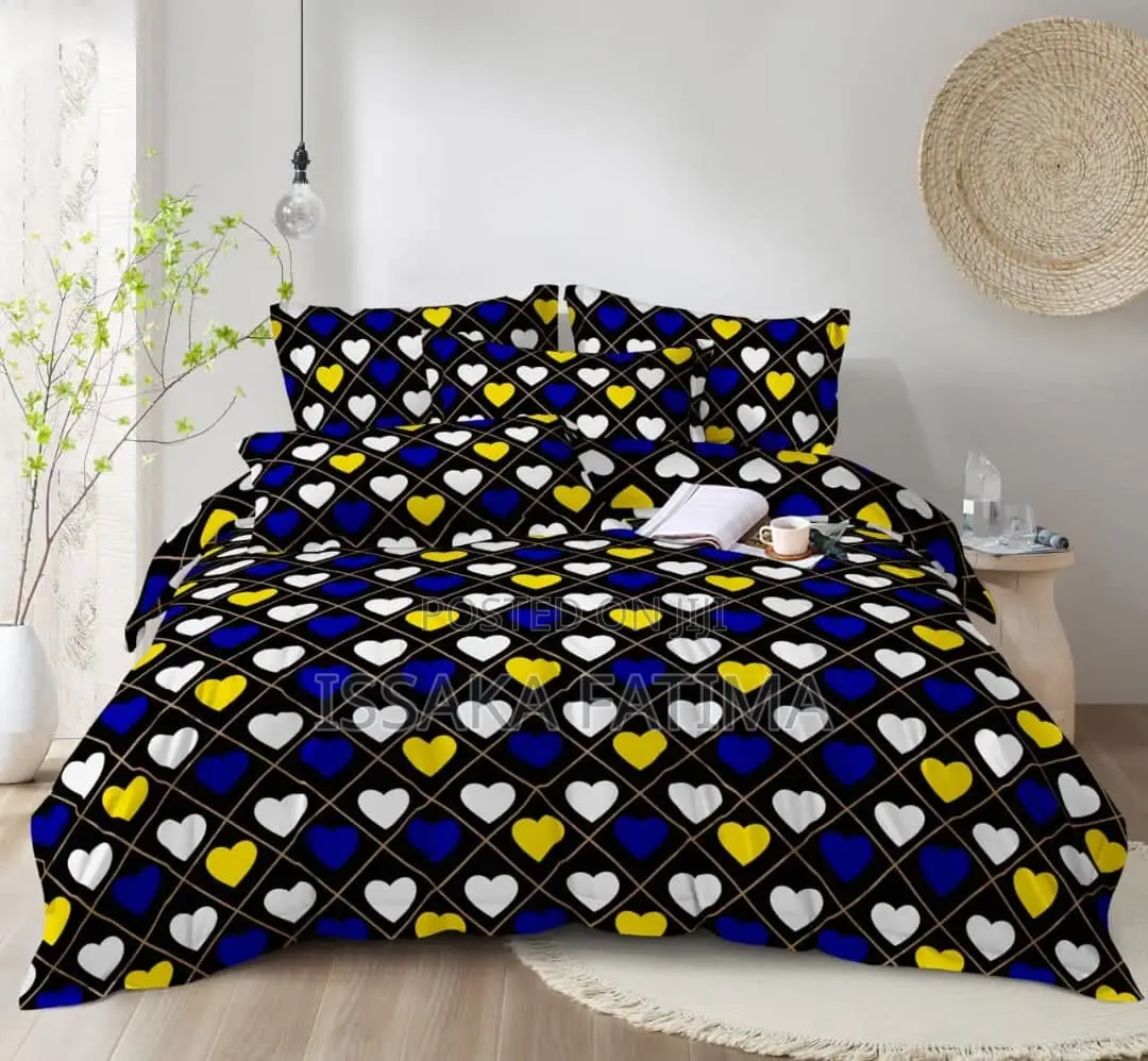 4 Pillow Cases With King Size Bedsheets