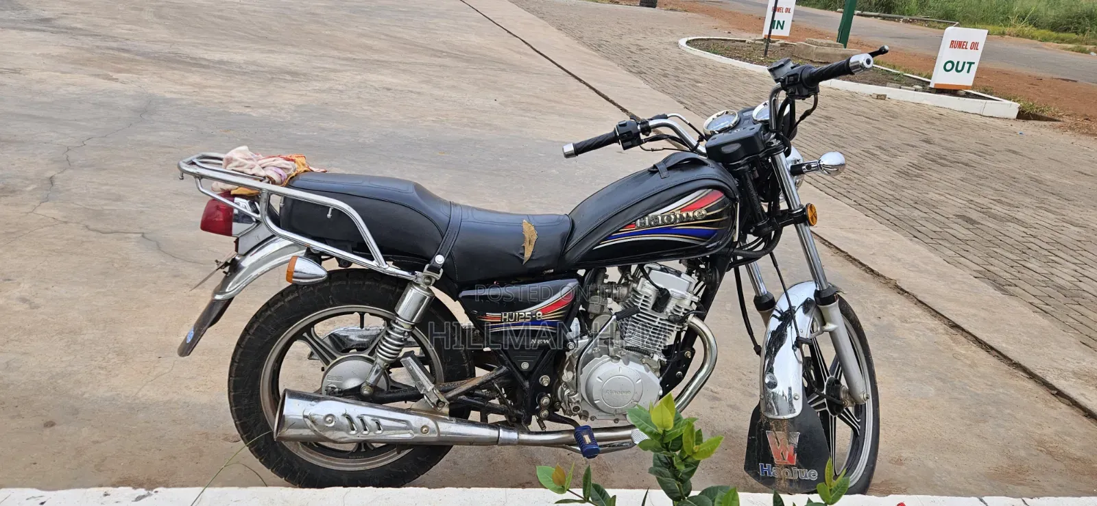 Haojue HJ125-8N 2021 Black