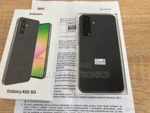 New Samsung Galaxy A56 256 GB Black