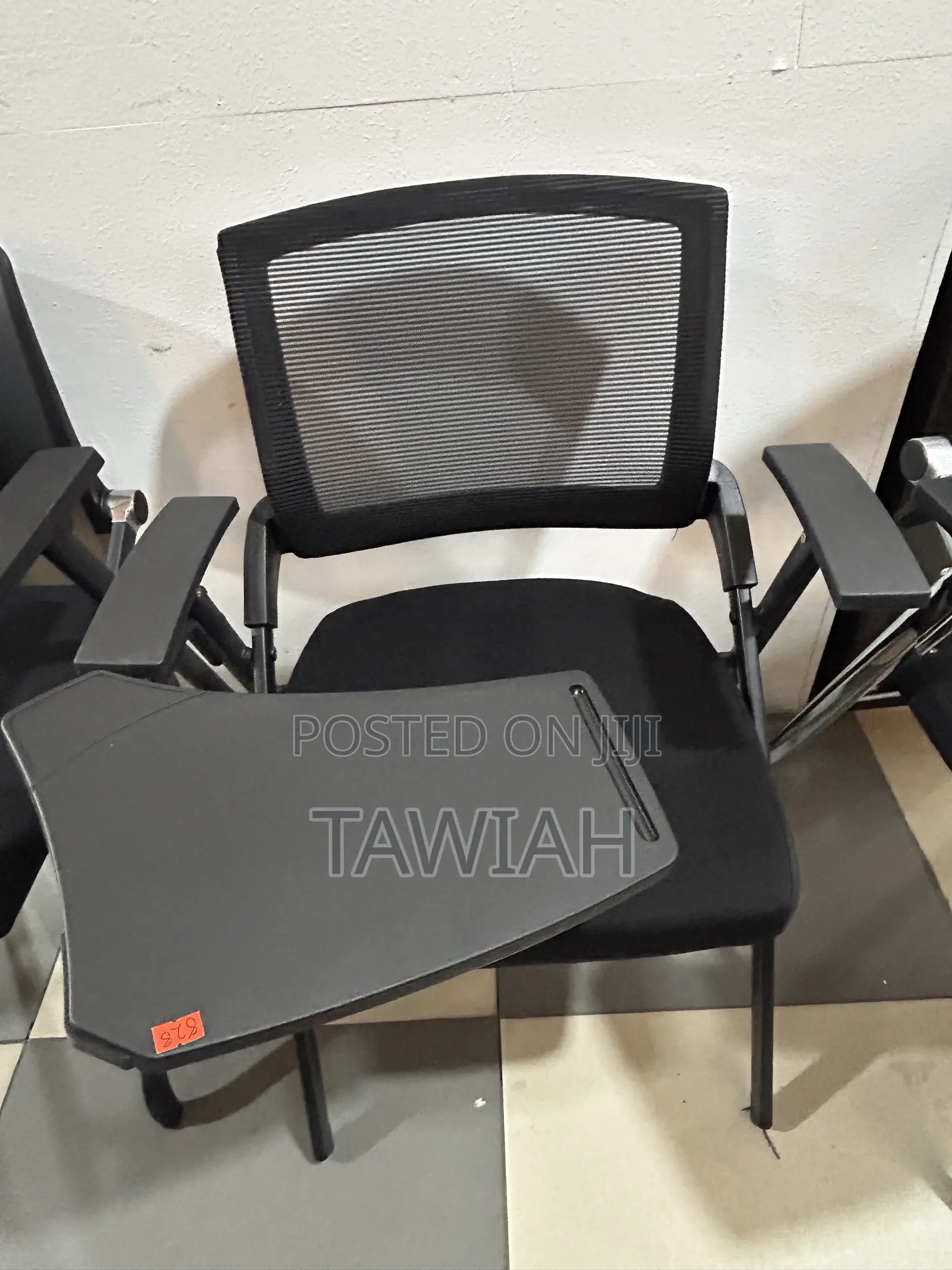 Foldable Training Chair With Writing Pad
