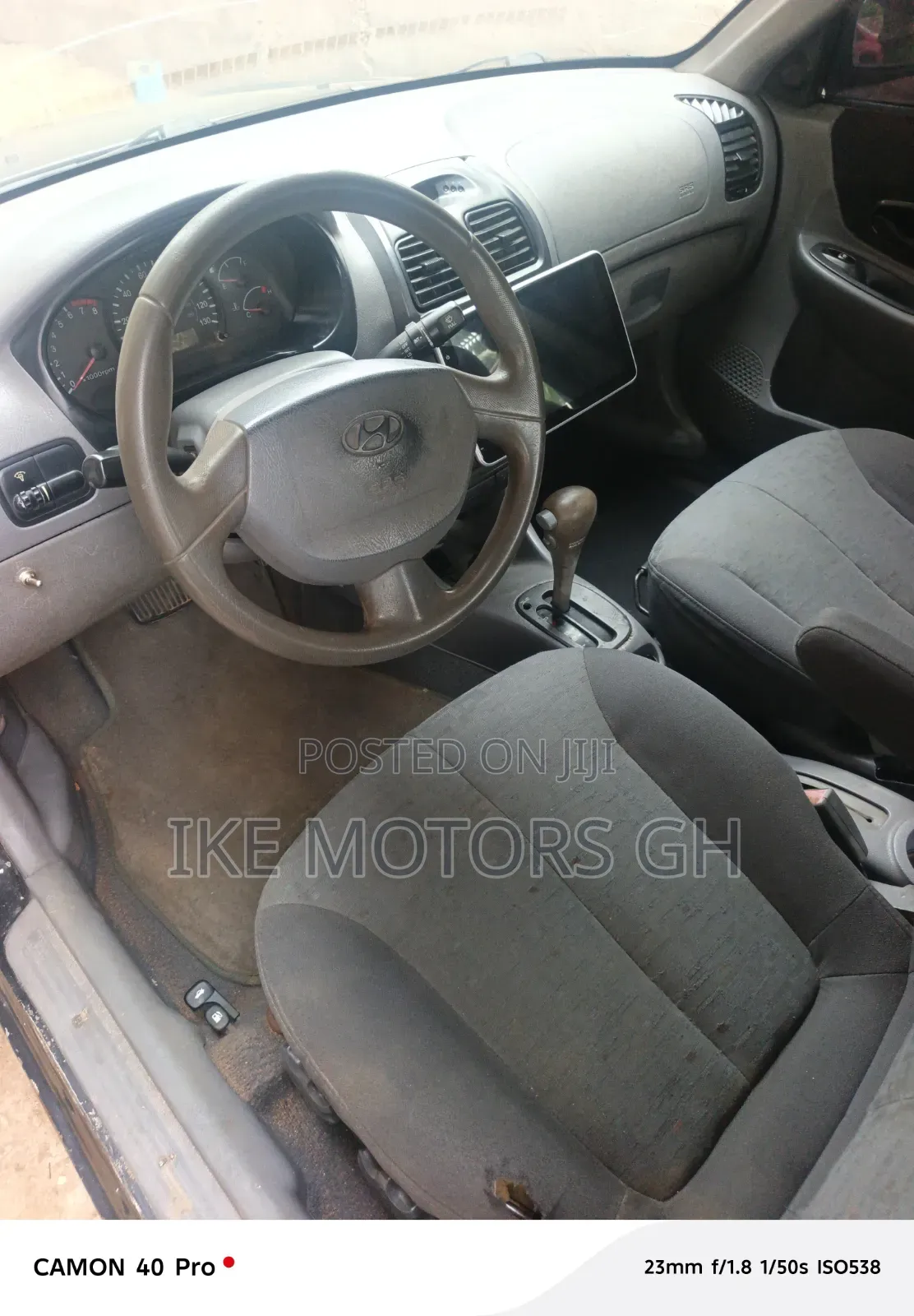 Hyundai Accent 2005 Black