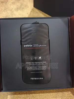 New Infinix Note 60 Ultra 512 GB Black