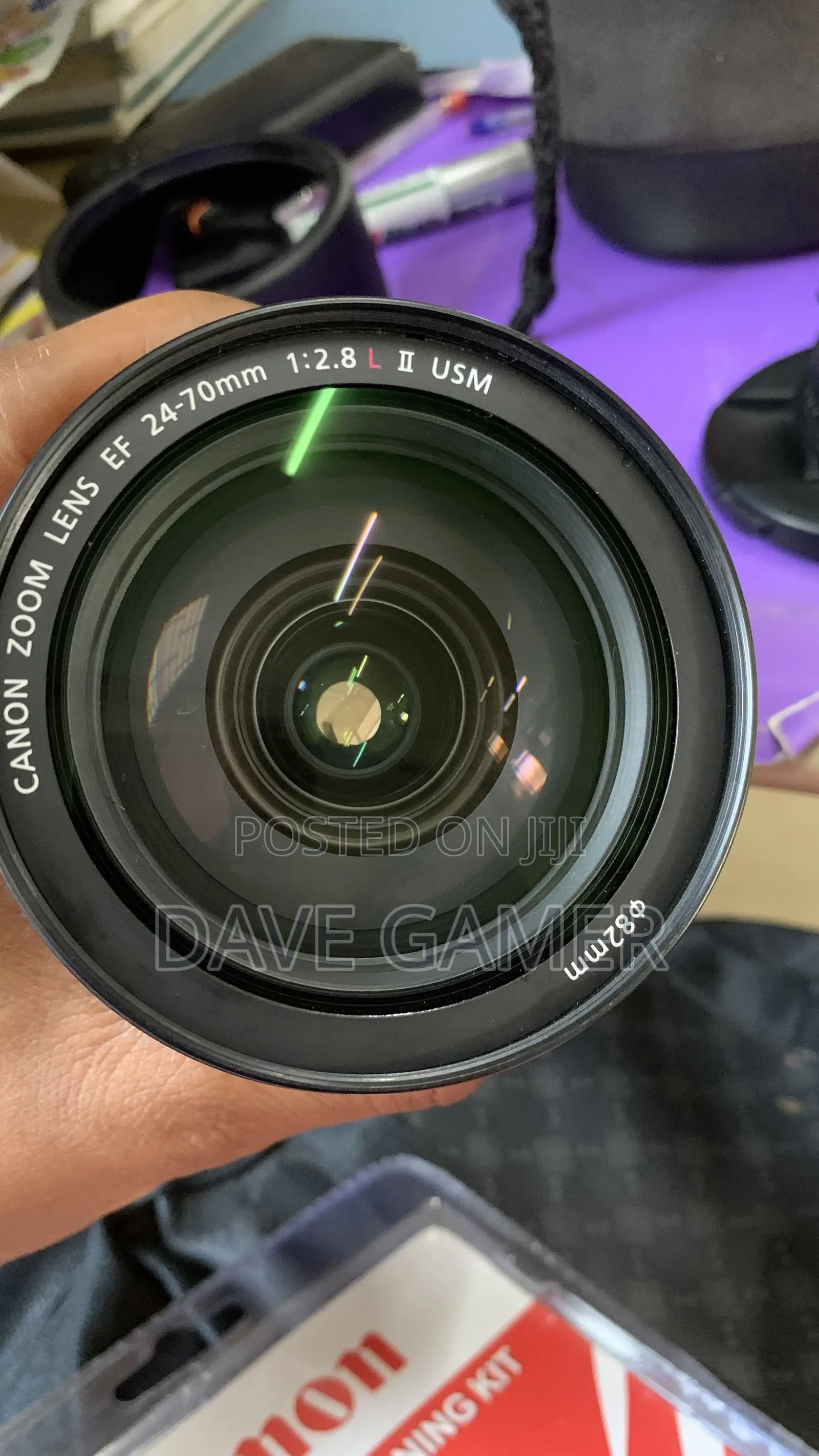EXCELLENT CANON EF 24 70mm 2.8 Mark 2 Lens