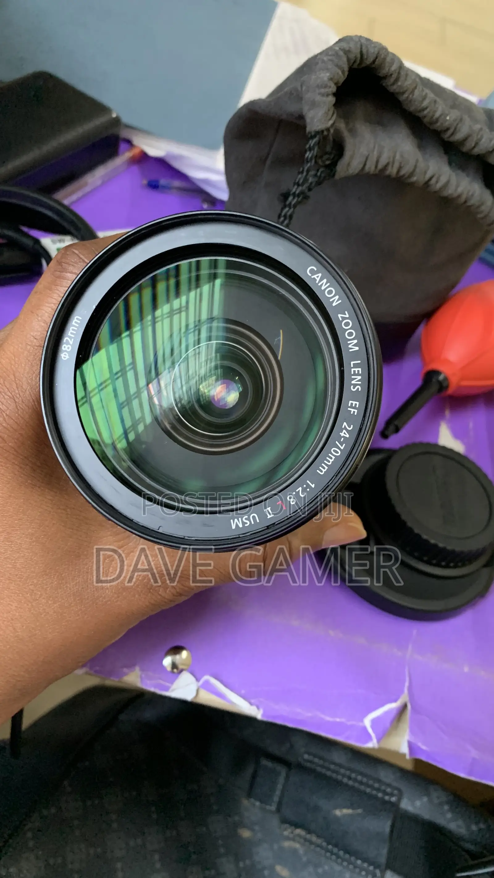 EXCELLENT CANON EF 24 70mm 2.8 Mark 2 Lens