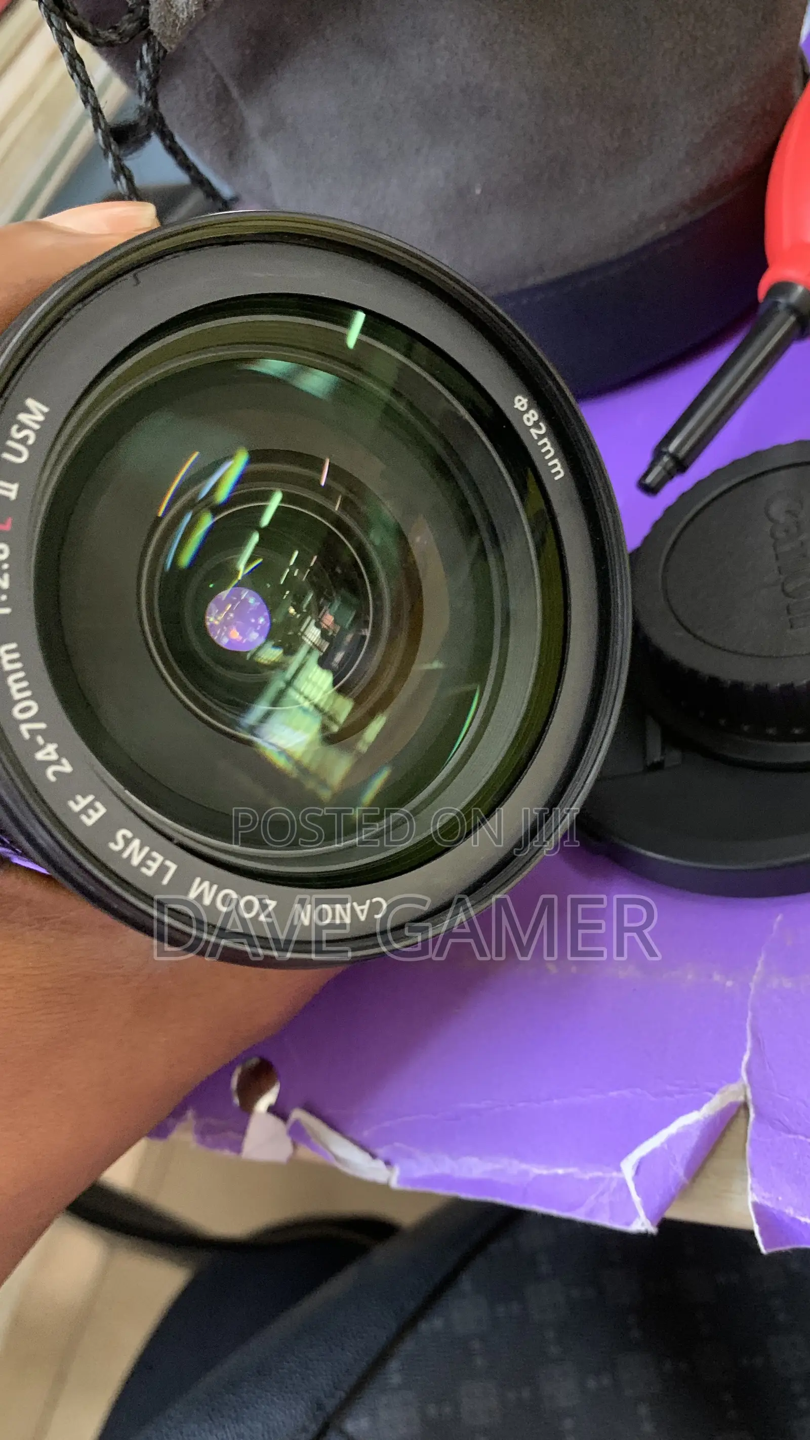 EXCELLENT CANON EF 24 70mm 2.8 Mark 2 Lens
