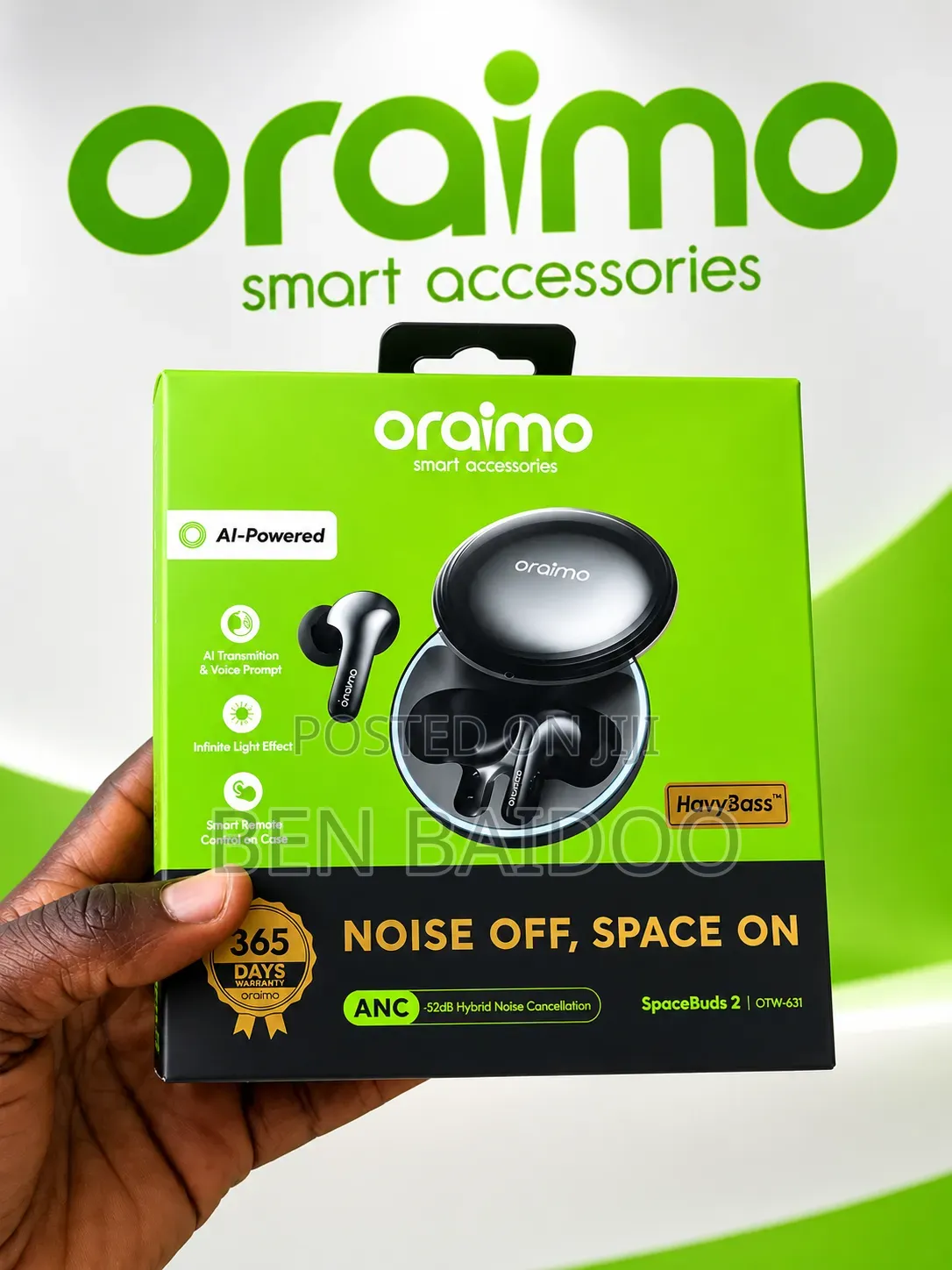 Oraimo Spacebuds2 (Smart Stylish)