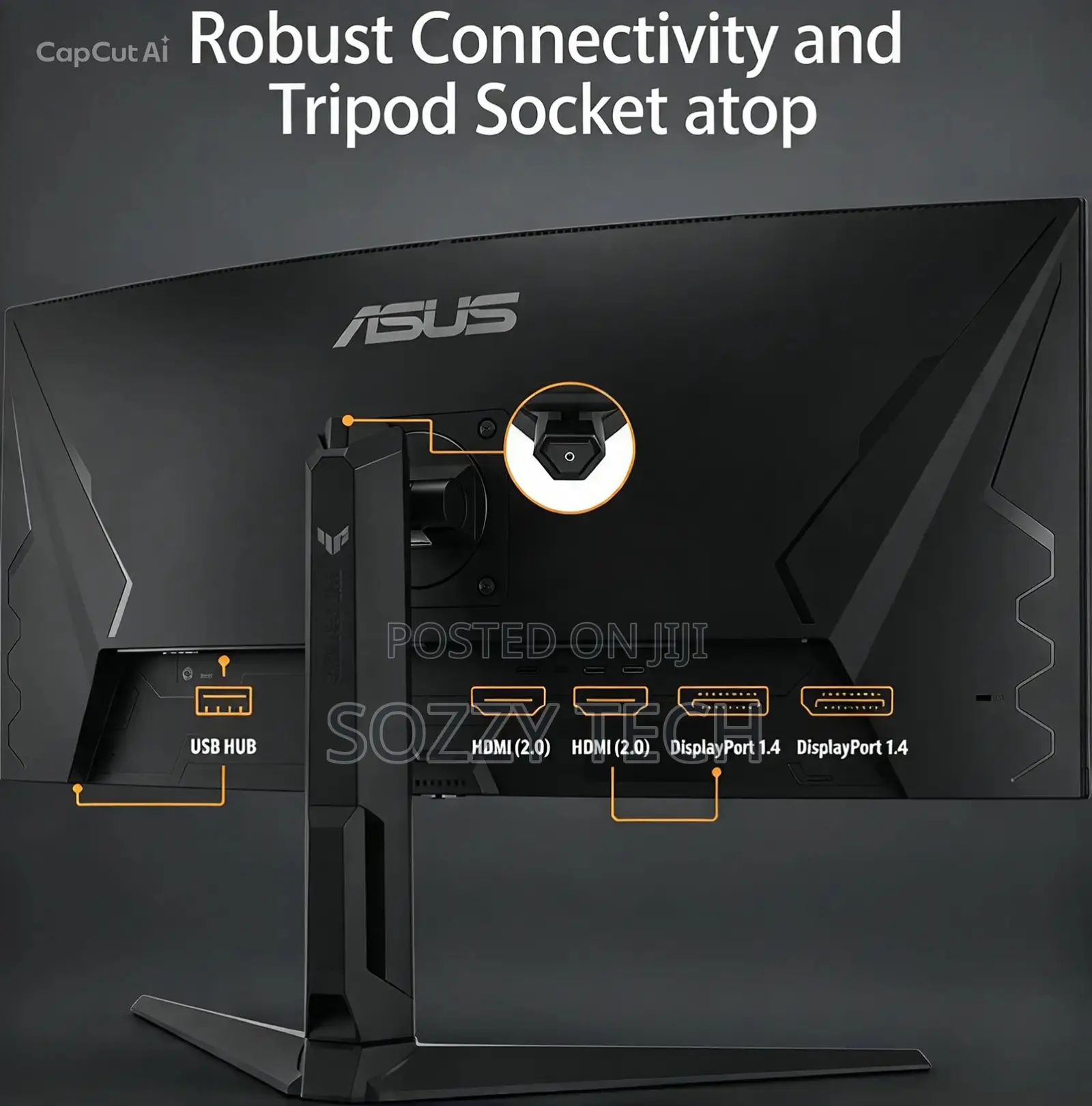 ASUS Tuf Gaming 34” 1440p 1500r Curved Monitor (Vg34vql3a) - QHD