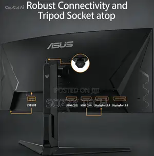 ASUS Tuf Gaming 34” 1440p 1500r Curved Monitor (Vg34vql3a) - QHD