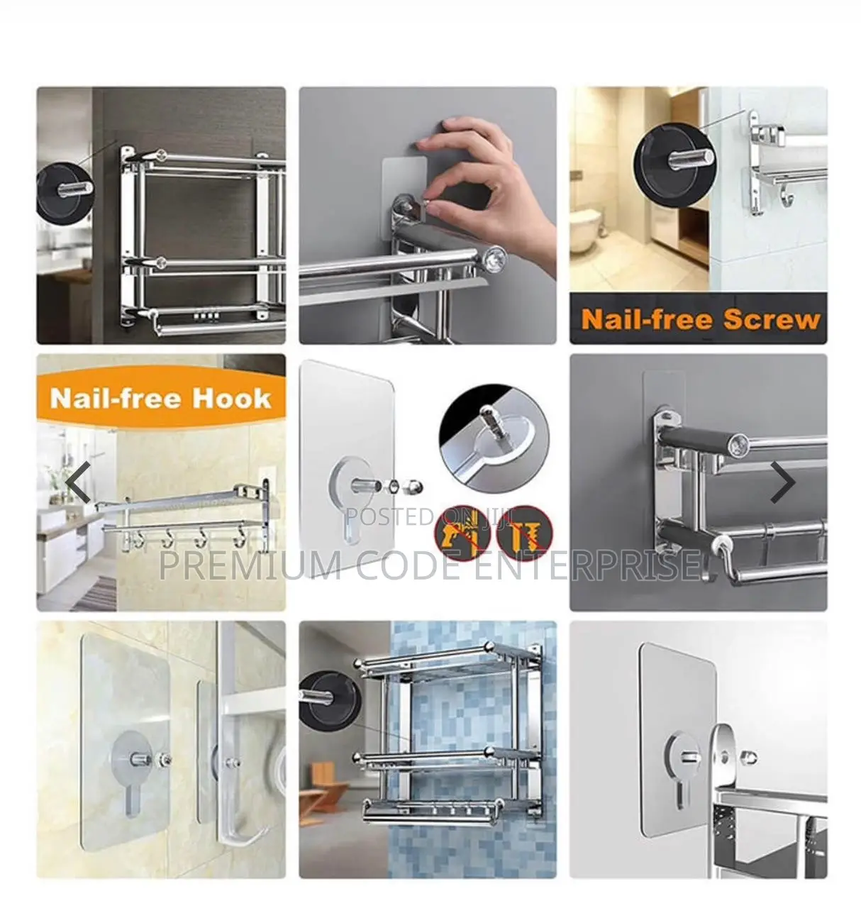 Self Adhesive Screw Stickers Non Marking/Non Punching