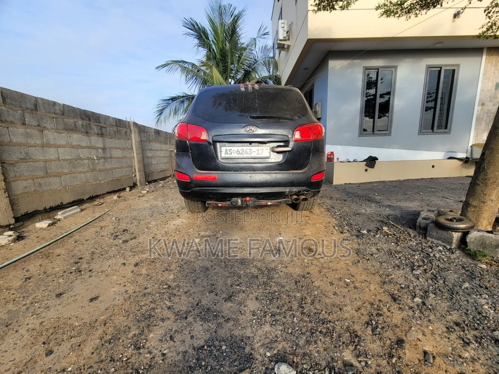 Hyundai Santa Fe SE 2012 Black