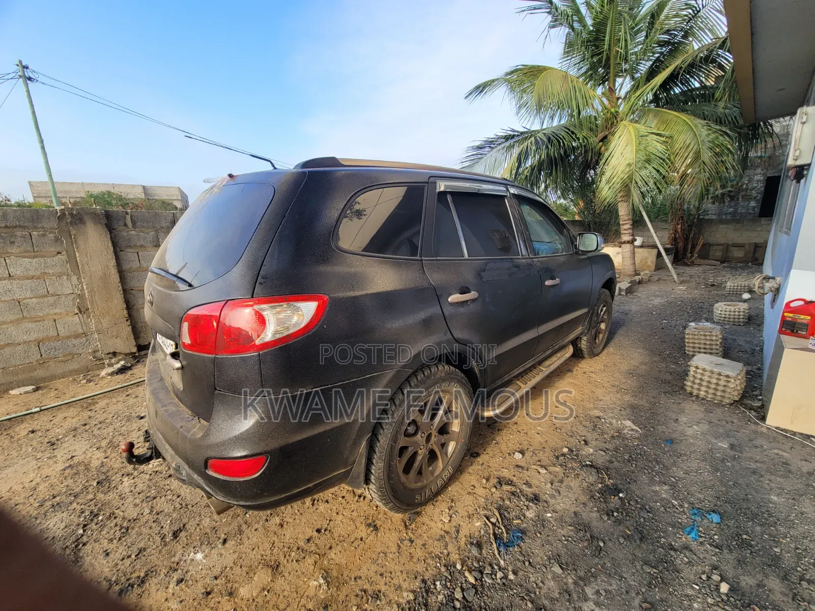 Hyundai Santa Fe SE 2012 Black