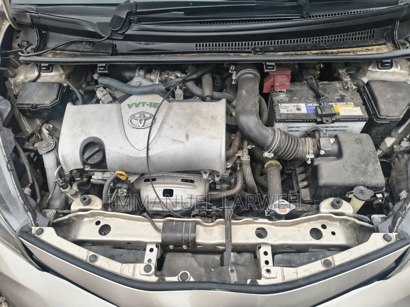 Toyota Vitz 1.3 AWD 3dr 2016 Gold