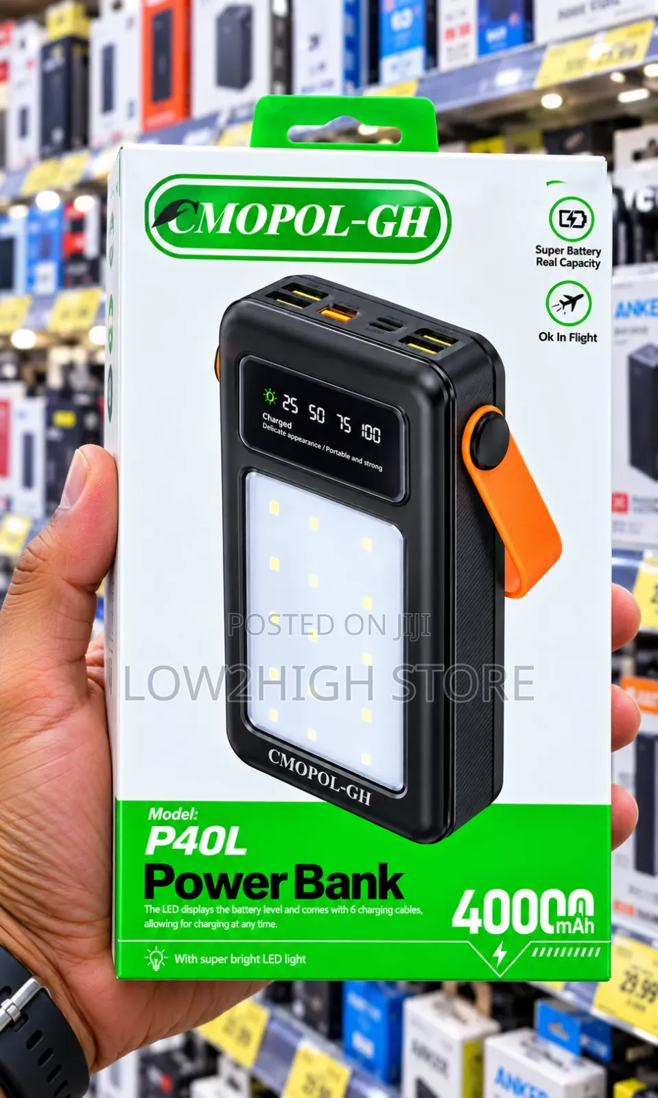 CMOPOL-GH P40L 40,000mAh Power Bank