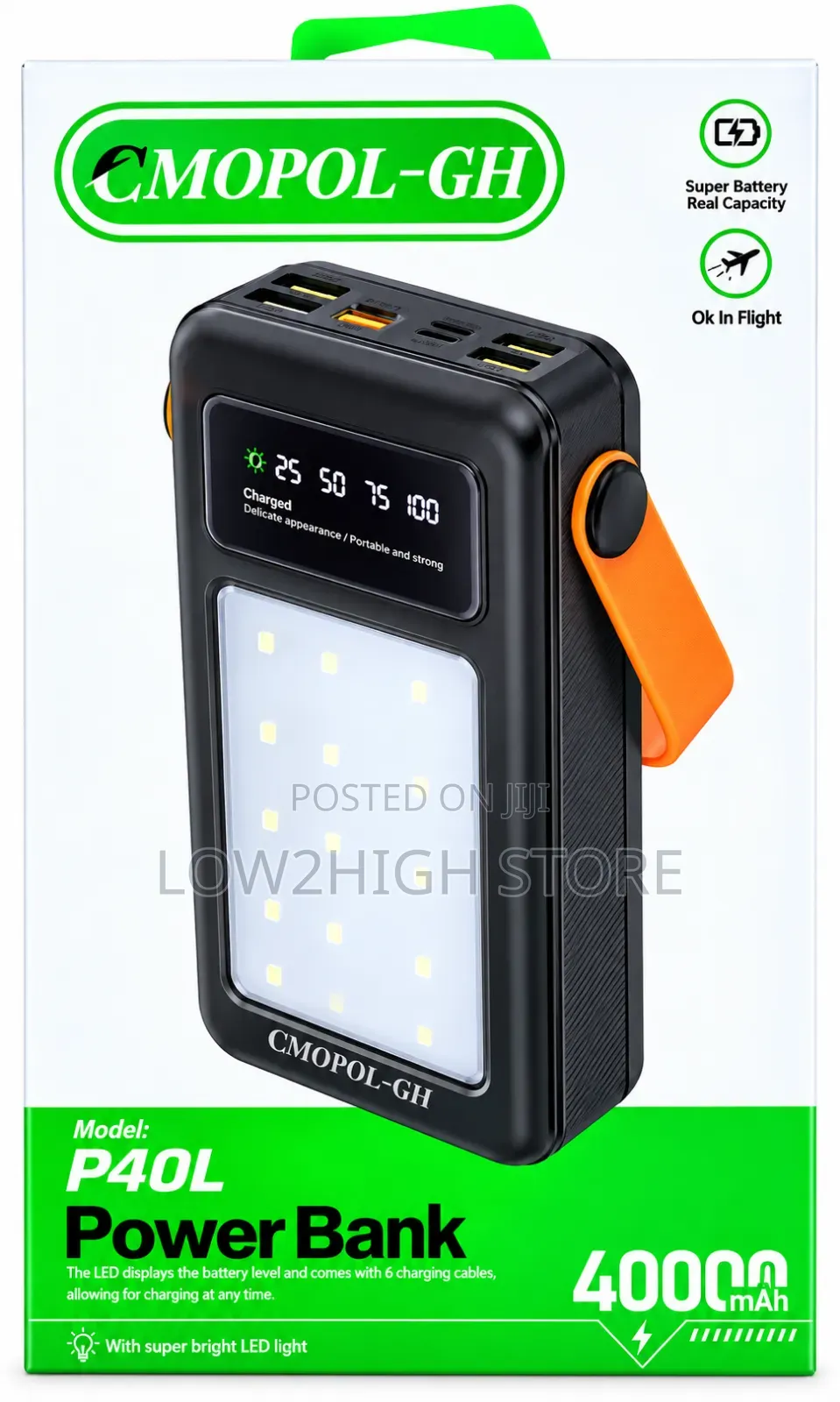 CMOPOL-GH P40L 40,000mAh Power Bank