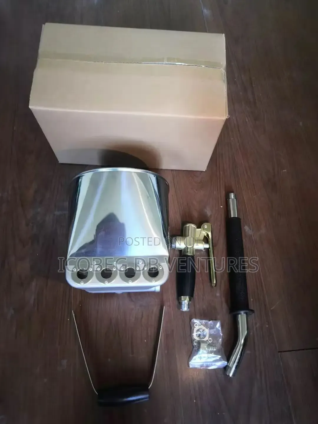 Cement Mortar Spray Gun,Stucco Sprayer 4 Jet Hopper Cement Spray Gun