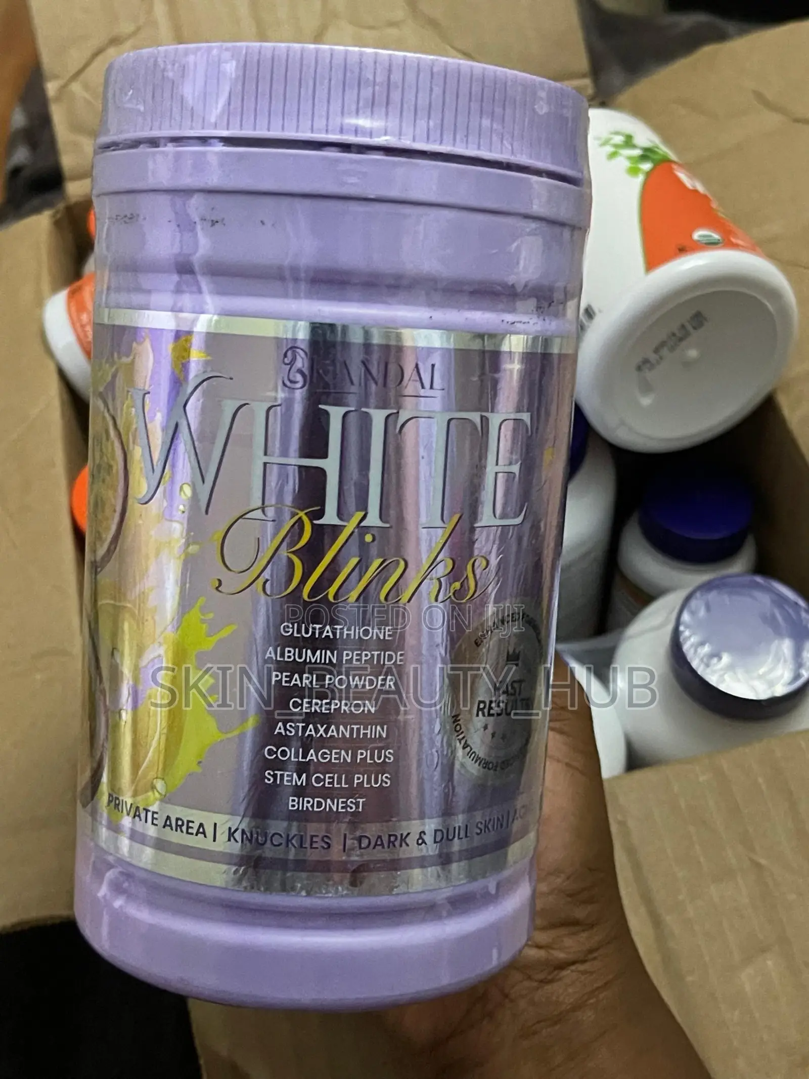 Skandal White Blinks Supplements