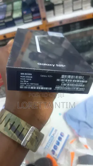 New Samsung Galaxy S25+ 256 GB Blue