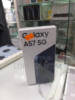 New Samsung Galaxy A57 256 GB Black