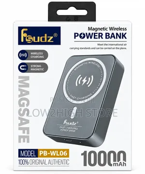 Fsudz PB-WL06 10,000mAh Magnetic Wireless Power Bank
