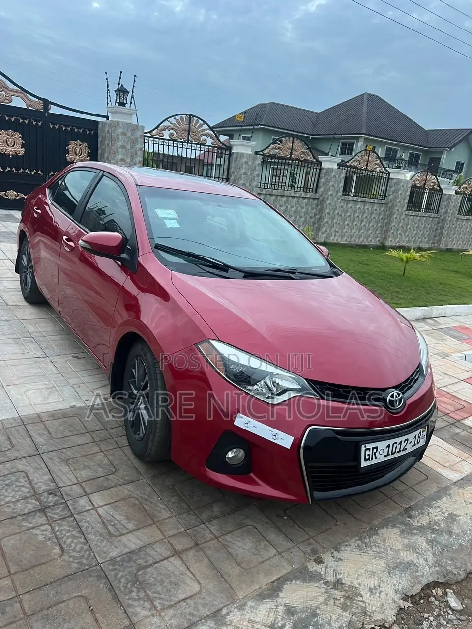 Toyota Corolla 2014 Red