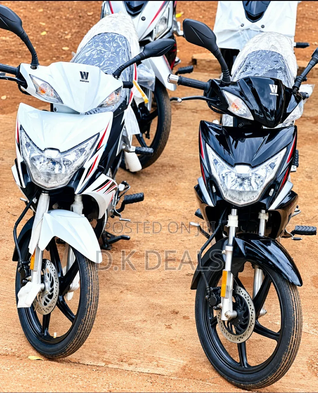 Haojue HJ110-3 2024 White