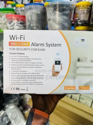 Tuya WiFi + GSM Security Alarm System