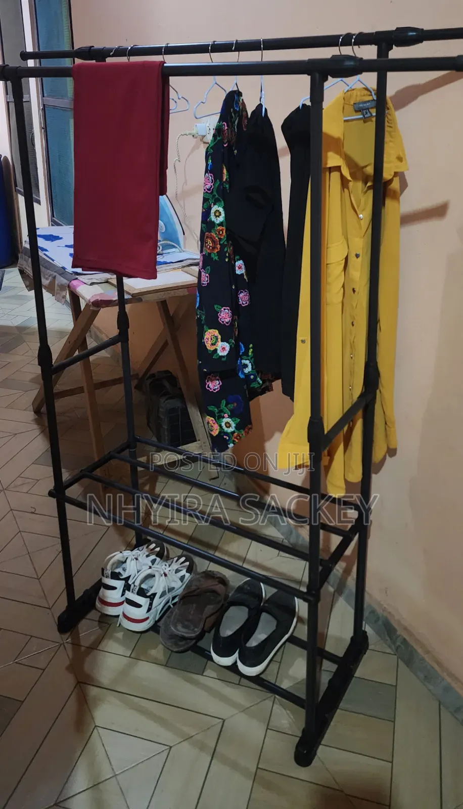 Clothing With Shoe Rack