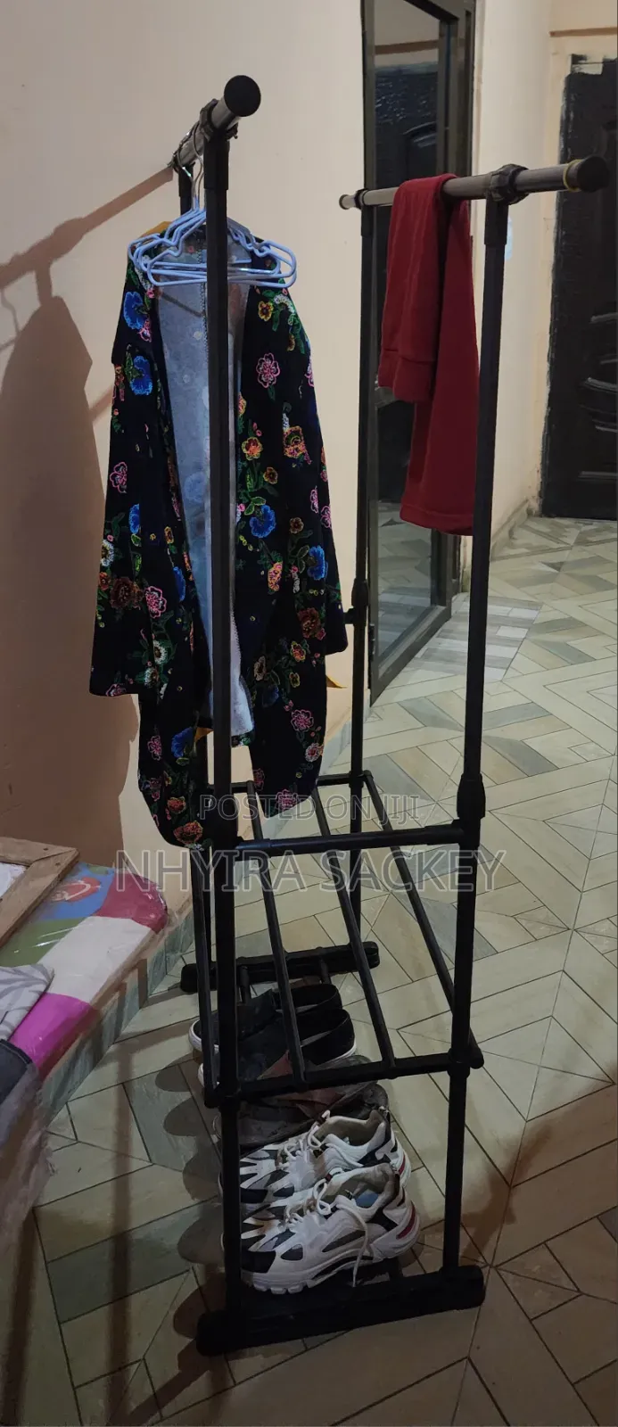 Clothing With Shoe Rack